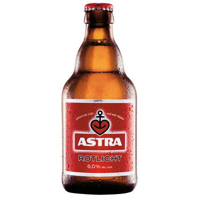 Cerveza Astra Rotlicht