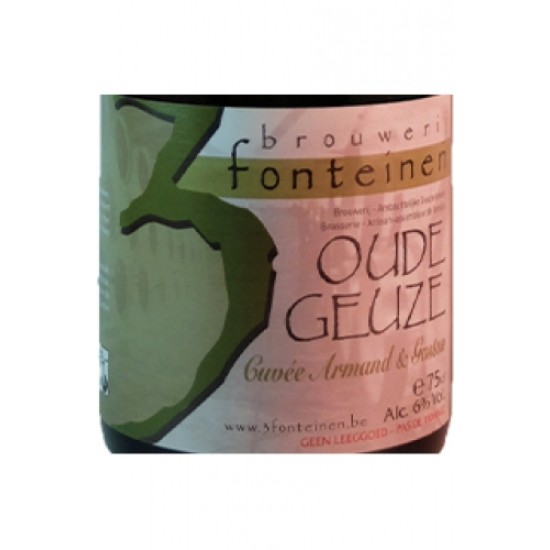 3 Fonteinen Cuvée Armand & Gaston - Cerveza Belga Lambic Gueuze 37,5cl