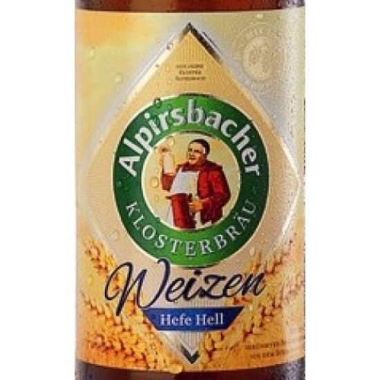 Alpirsbacher Weizen Hefe Hell - Cerveza Alemana Trigo 50cl