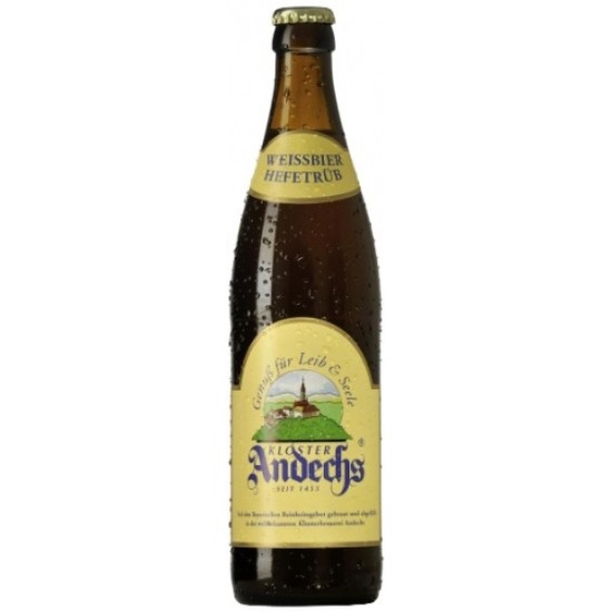Andechs Weissbier Hell - Cerveza Alemana Trigo 50 cl.