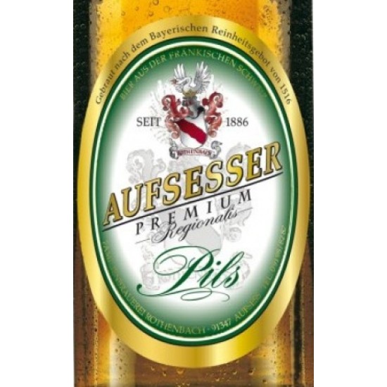 Aufsesser Premium Pils - Cerveza Alemana Pils 50cl