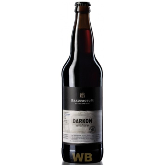 Braufactum Darkon - Cerveza Alemana Schwarzbier 65cl