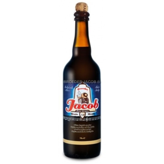 Broeder Jacob Brune - Cerveza Belga Abadia Doble 75cl