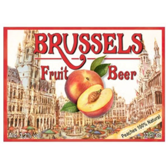 Brussels Peach - Cerveza Belga Lambic 33cl
