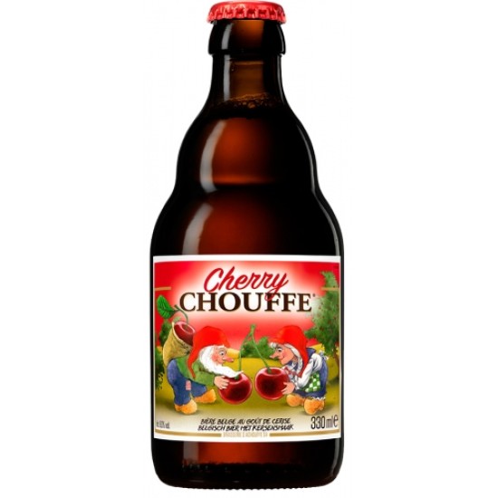 Cherry Chouffe Cerveza Belga Lambic Cereza 33 Cl