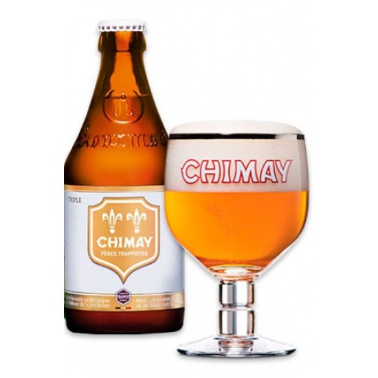 Chimay Triple Blanca - Cerveza Belga Abadia Trapense 33cl