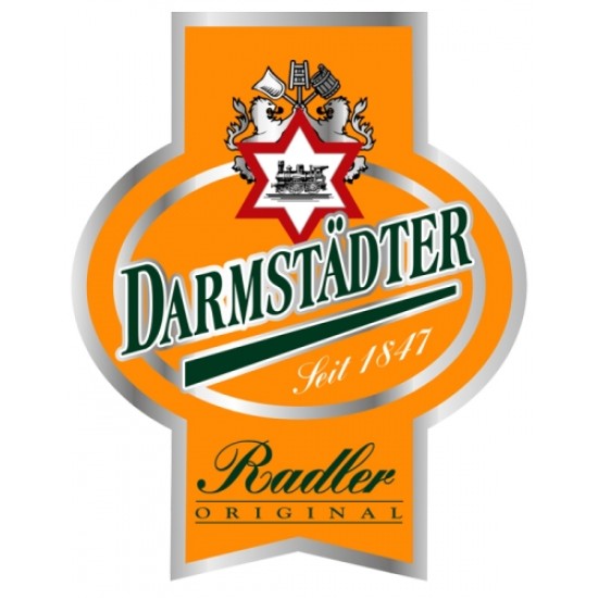 Darmstädter Braustübl Radler - Cerveza Alemana Radler 50cl
