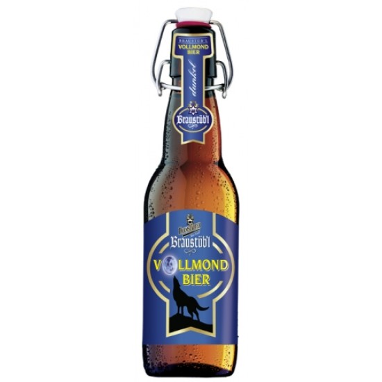Darmstädter Braustübl Vollmondbier - Cerveza Alemana Keller 33cl