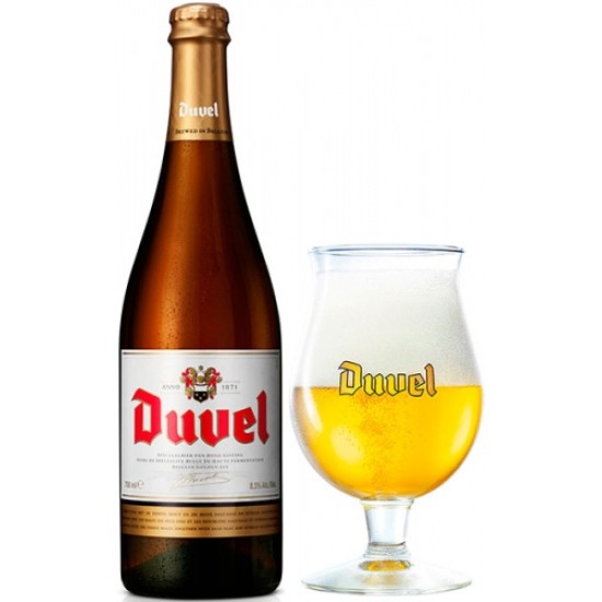 Duvel Rubia - Cerveza Belga Ale Fuerte 75cl