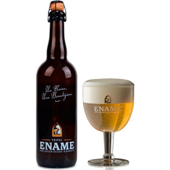 Ename Tripel - Cerveza Belga Abadia Triple 75cl