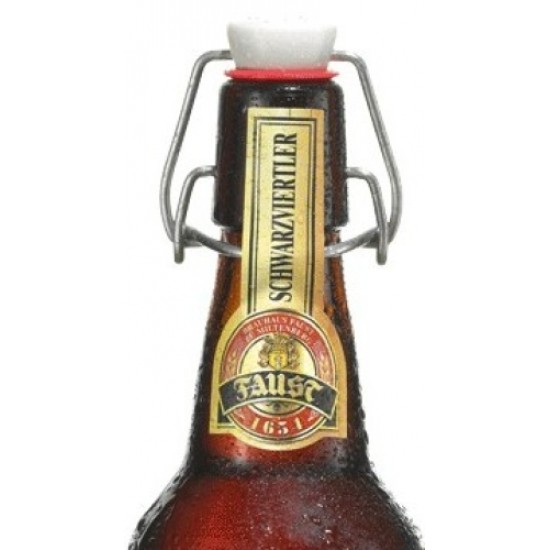 Faust Schwarzviertler Dunkel - Cerveza Alemana Negra 50cl
