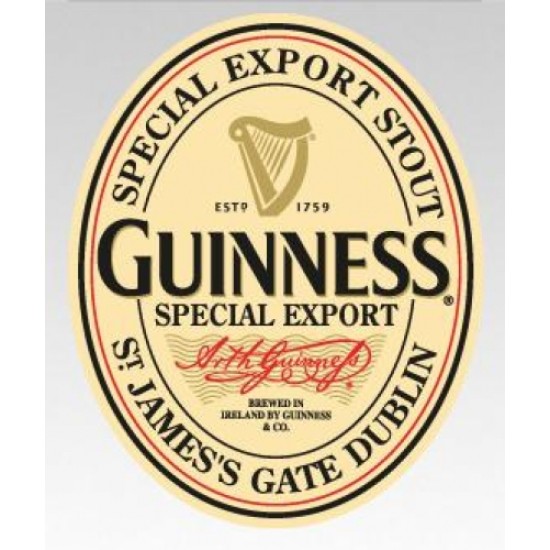 Guinness John Martin - Cerveza Irlandesa Stout 33cl
