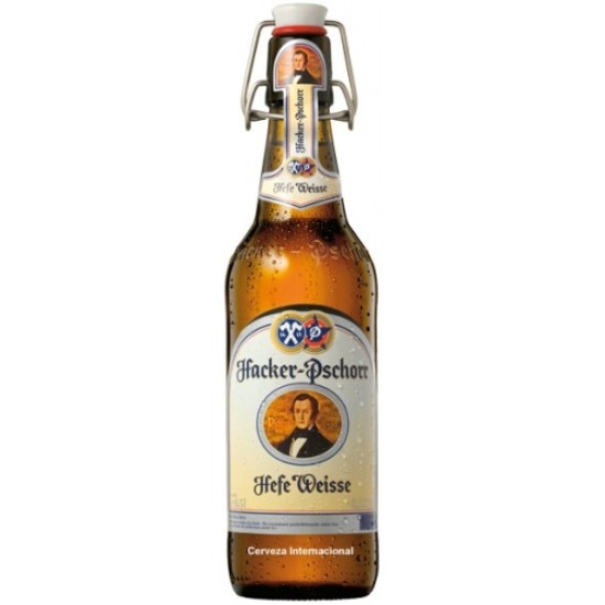 Hacker Pschorr Hefe Weisse - Cerveza Alemana Trigo 50cl