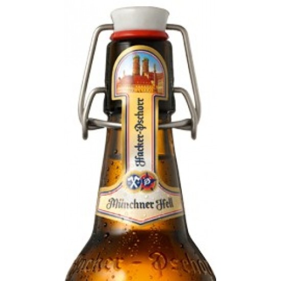 Hacker Pschorr Munchner Hell - Cerveza Alemana Helles 50cl