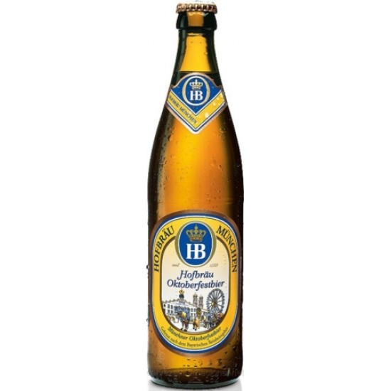 Hofbräu Oktoberfestbier - Cerveza Alemana Oktoberfest 50cl