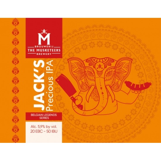 Jack´s Precious IPA - Cerveza Belga IPA 33cl