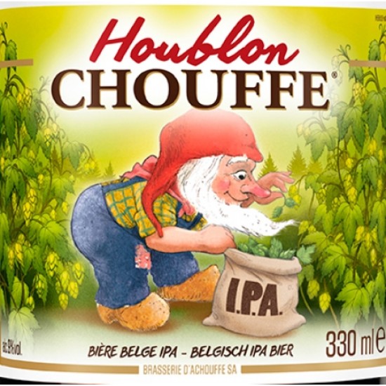 La Chouffe Houblon Dobbelen Ipa Tripel - Cerveza Belga IPA 33cl
