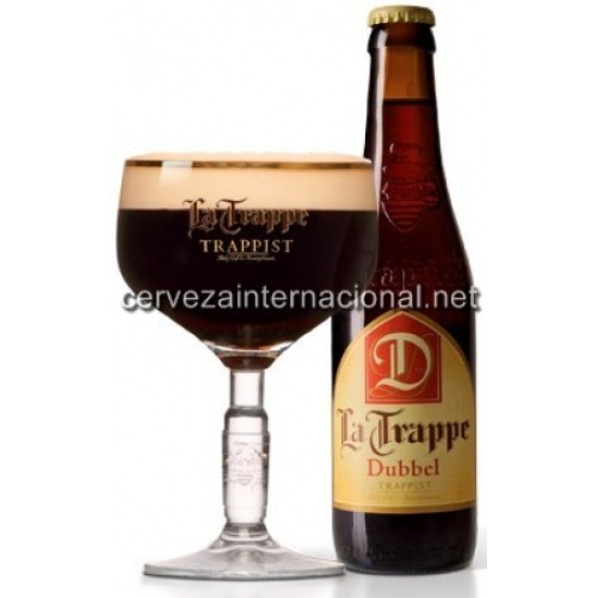 La Trappe Dubbel - Cerveza Holandesa Abadia Trapense 33cl