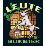 Leute Bockbier - Cerveza Belga Doblebock 33 cl.