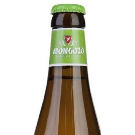 Mongozo Premium Pilsner - Cerveza Belga Pilsner Sin Gluten 33cl