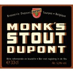 Monk's Stout Dupont - Cerveza Belga Stout 33 cl.