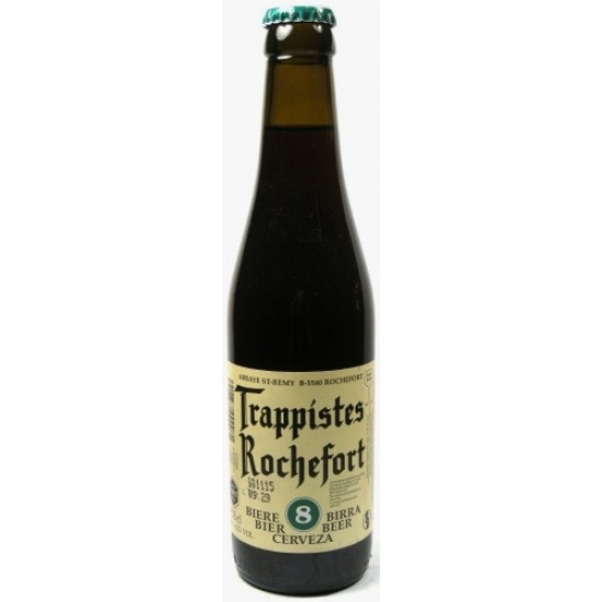 Rochefort 8º - Cerveza Belga Abadia Trapense 33cl