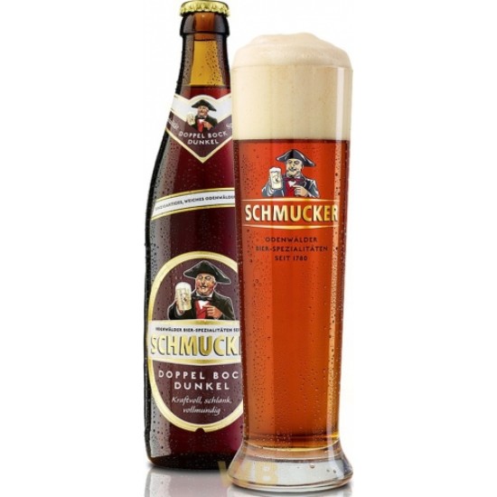 Schmucker Doppelbock Dunkel - Cerveza Alemana Doppelbock Dunkel 50cl