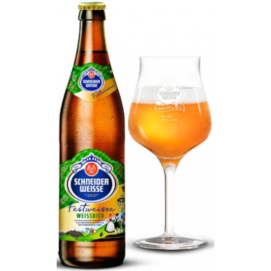 Schneider Weisse TAP4 Meine Festweisse - Cerveza Alemana Trigo Oktoberfest 50cl