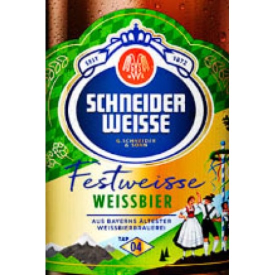 Schneider Weisse TAP4 Meine Festweisse - Cerveza Alemana Trigo Oktoberfest 50cl
