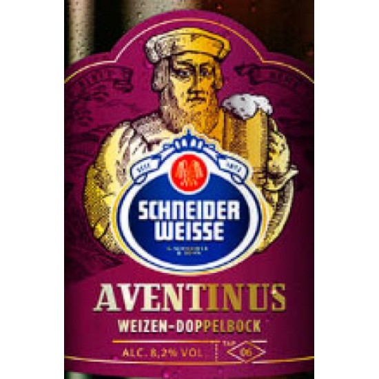 Schneider Weisse Aventinus Bock - Cerveza Alemana Trigo Doppelbock Dunkel 50cl