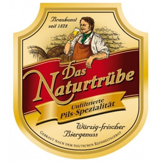 Schwaben Brau Das Naturtrube - Cerveza Alemana Pilsner 50cl