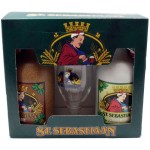 San Sebastian - Estuche cerveza Belga 2x50 cl. + Copa