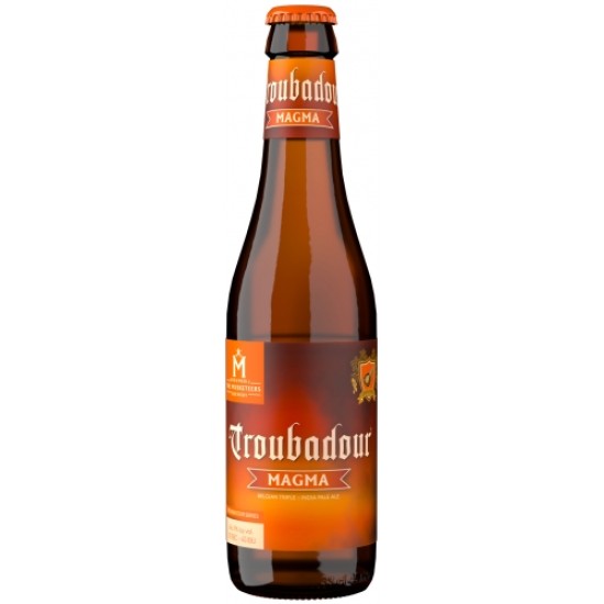 Troubadour Magma - Cerveza Belga IPA Doble Imperial 33cl
