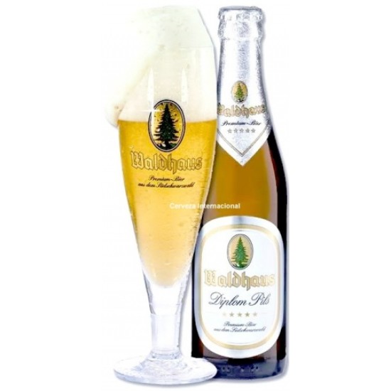 Waldhaus Diplom Pils - Cerveza Alemana Pilsner 50cl
