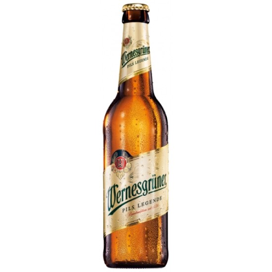 Wernesgrüner Pils 50 cl. - Cerveza Alemana Pilsener