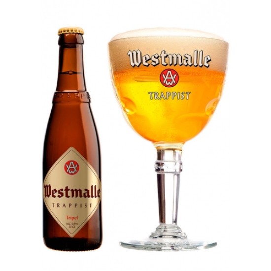 Westmalle Tripel - Cerveza Belga Abadia Trapense 33cl