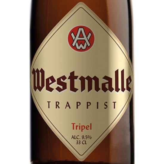 Westmalle Tripel - Cerveza Belga Abadia Trapense 33cl