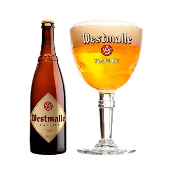 Westmalle Tripel - Cerveza Belga Abadia Trapense 75cl