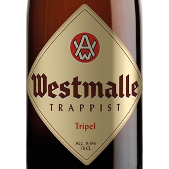 Westmalle Tripel - Cerveza Belga Abadia Trapense 75cl