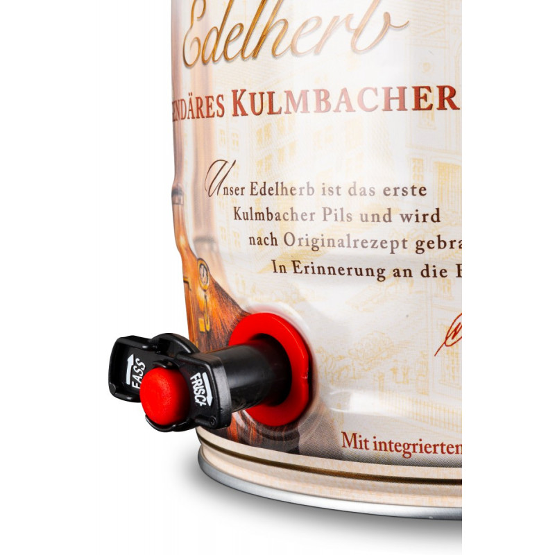 Barril de cerveza Kulmbacher Pils 5 litros