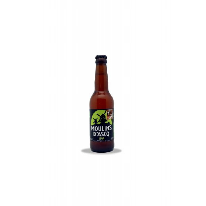 Moulins D.Ascq Bio Ipa 33 cl. Moulins D.Ascq Bio Ipa 33 cl.